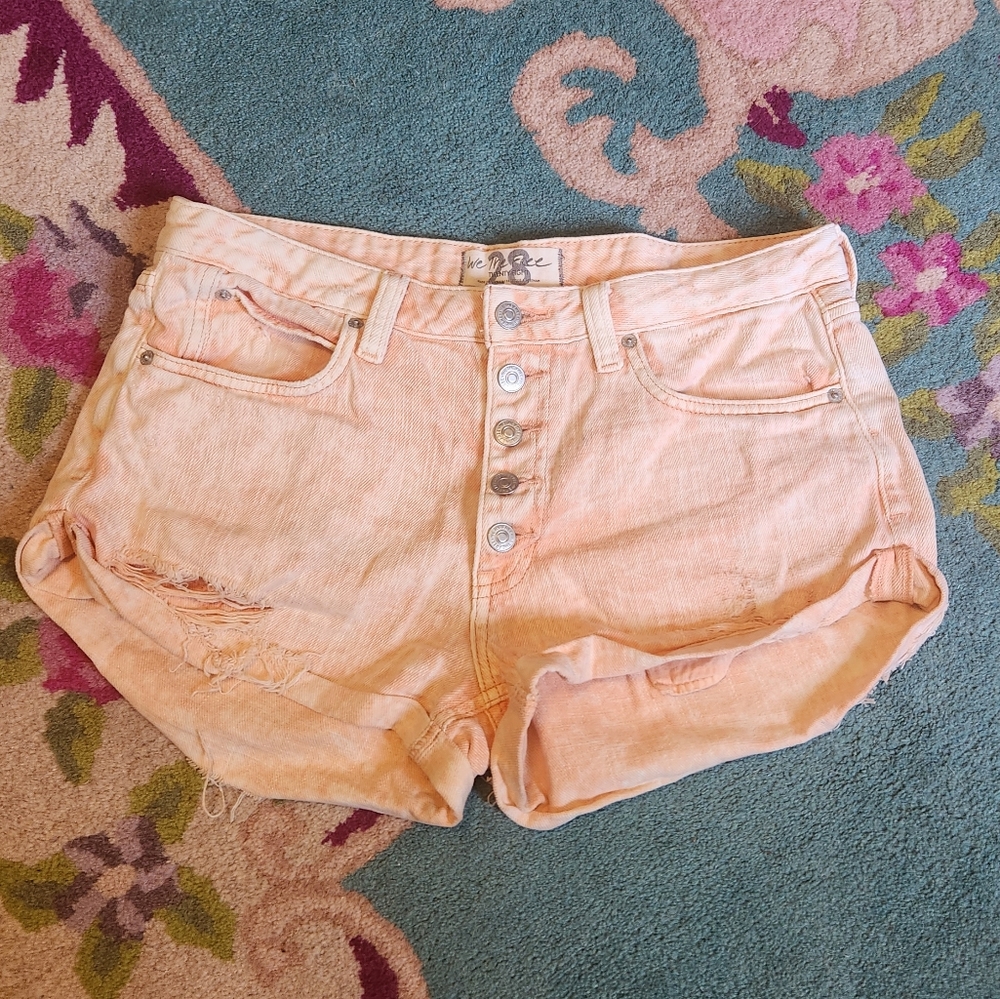 Free People Jean shorts